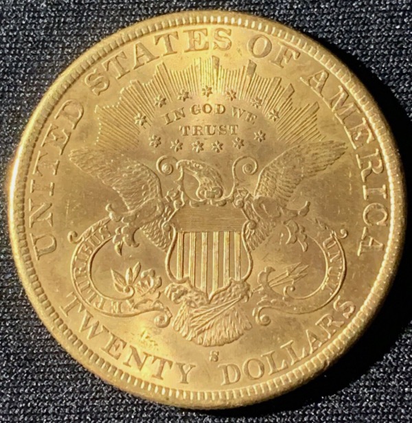 20 Dollars or Liberté 1899 États-Unis