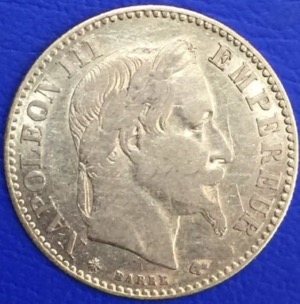 France - 10 francs or - Napoleon III Tête laurée - 1862 A